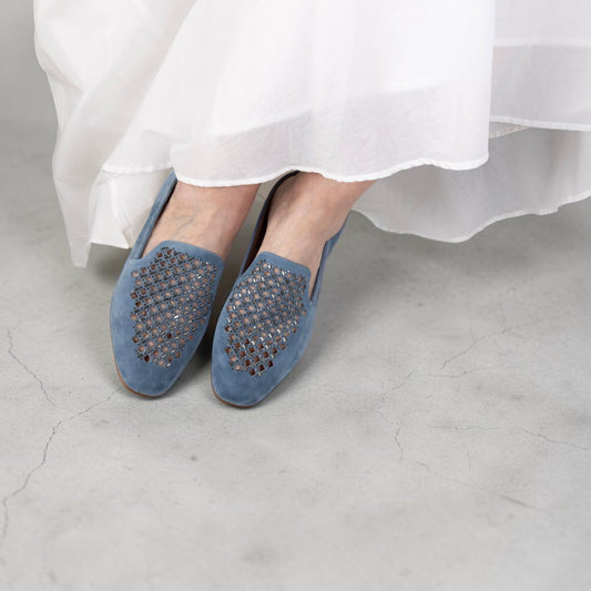 Ruby Mosaic-Corn Flour Blue