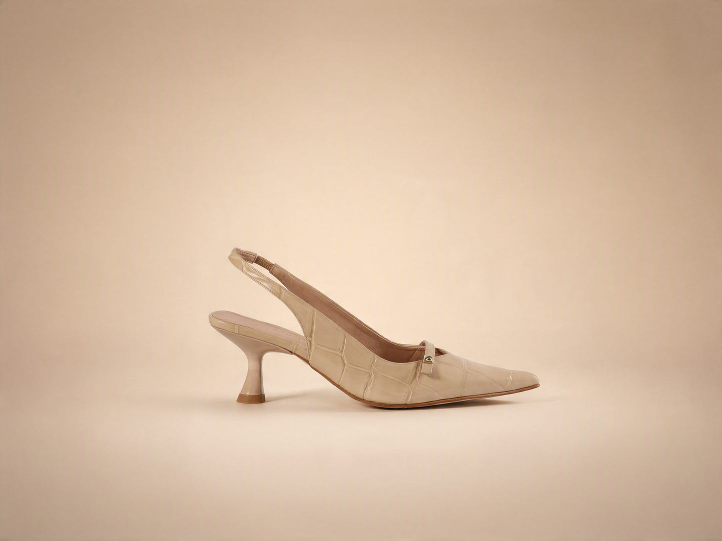 INÉS-Croc Beige