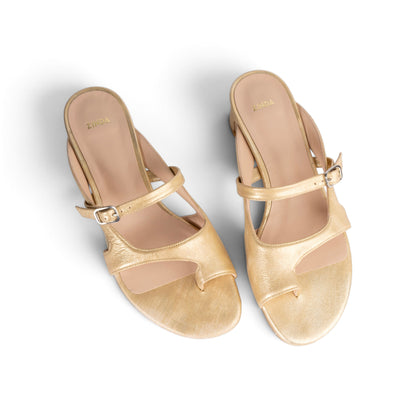 Marissa- Champagne Metallic